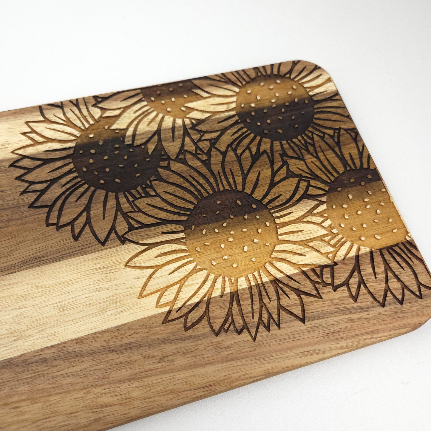 Multi Sunflower Acacia Board