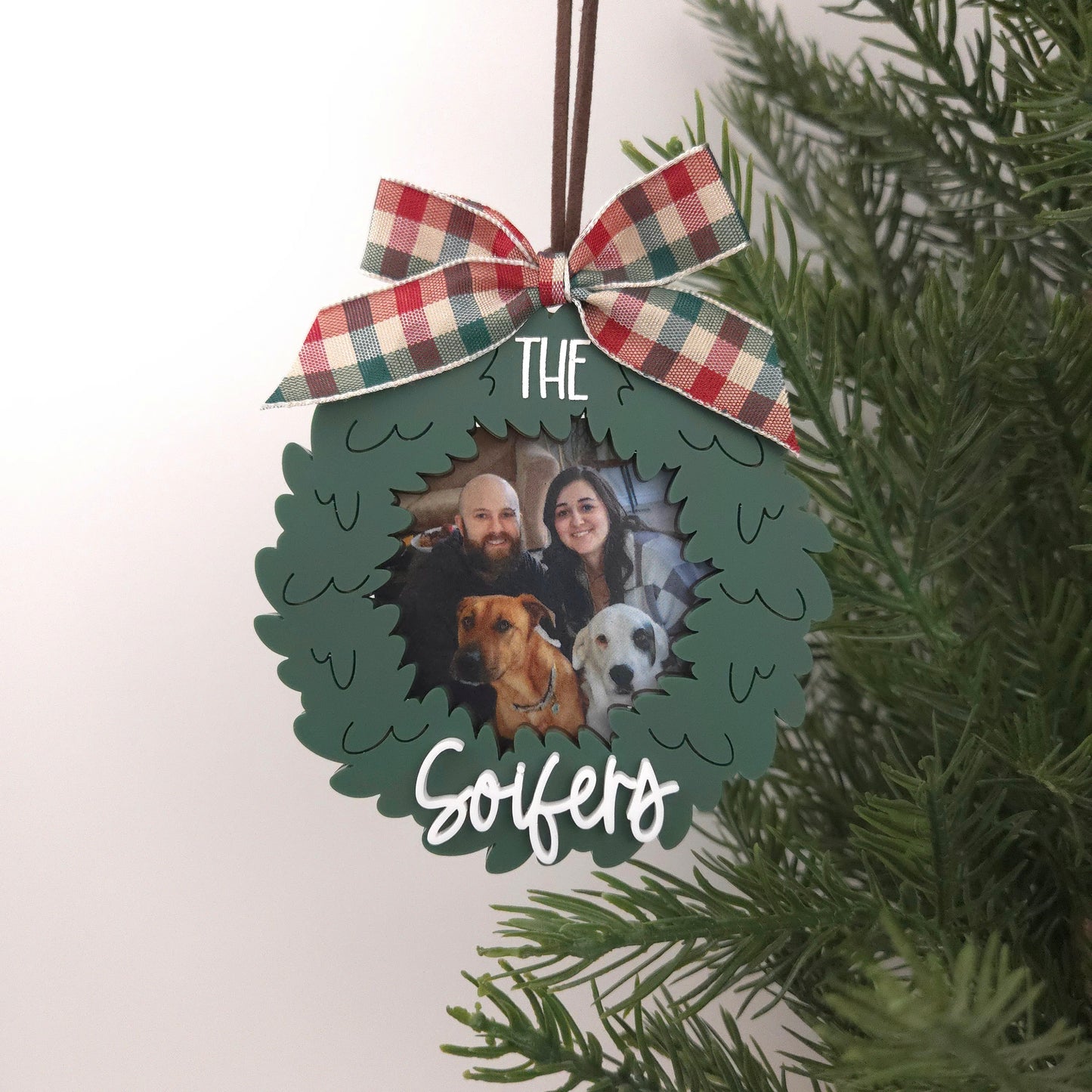 Family Photo Wreath