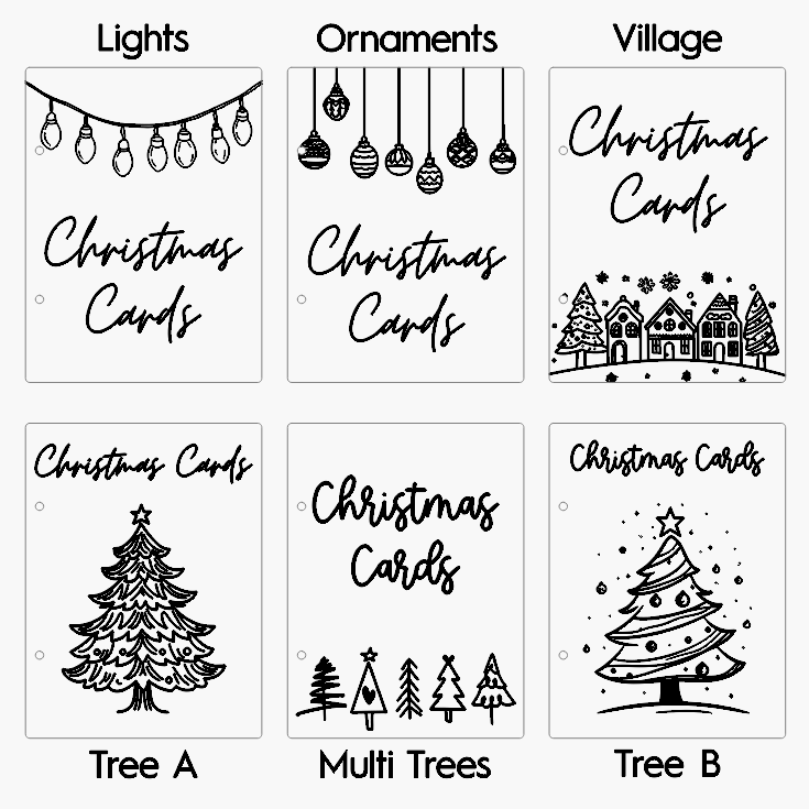 Christmas Card Keeper