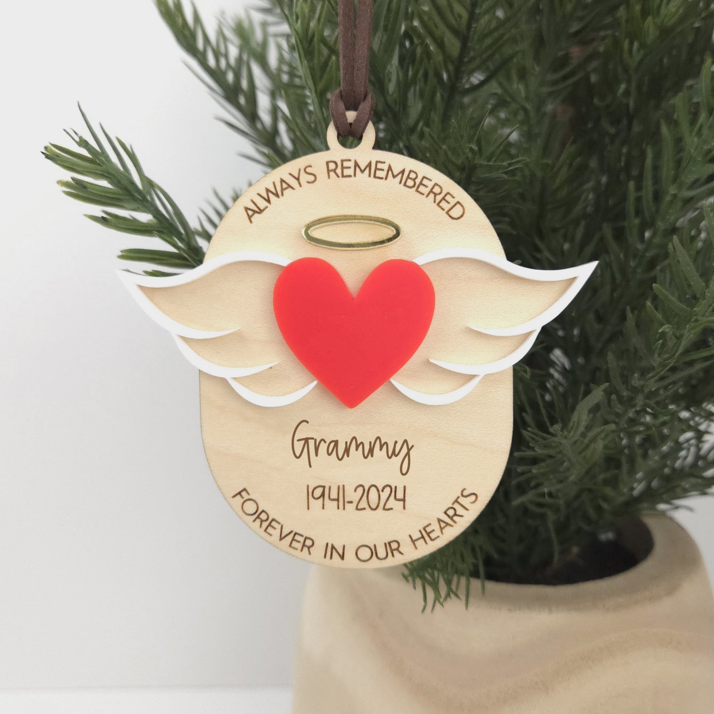 Memorial Heart Ornament