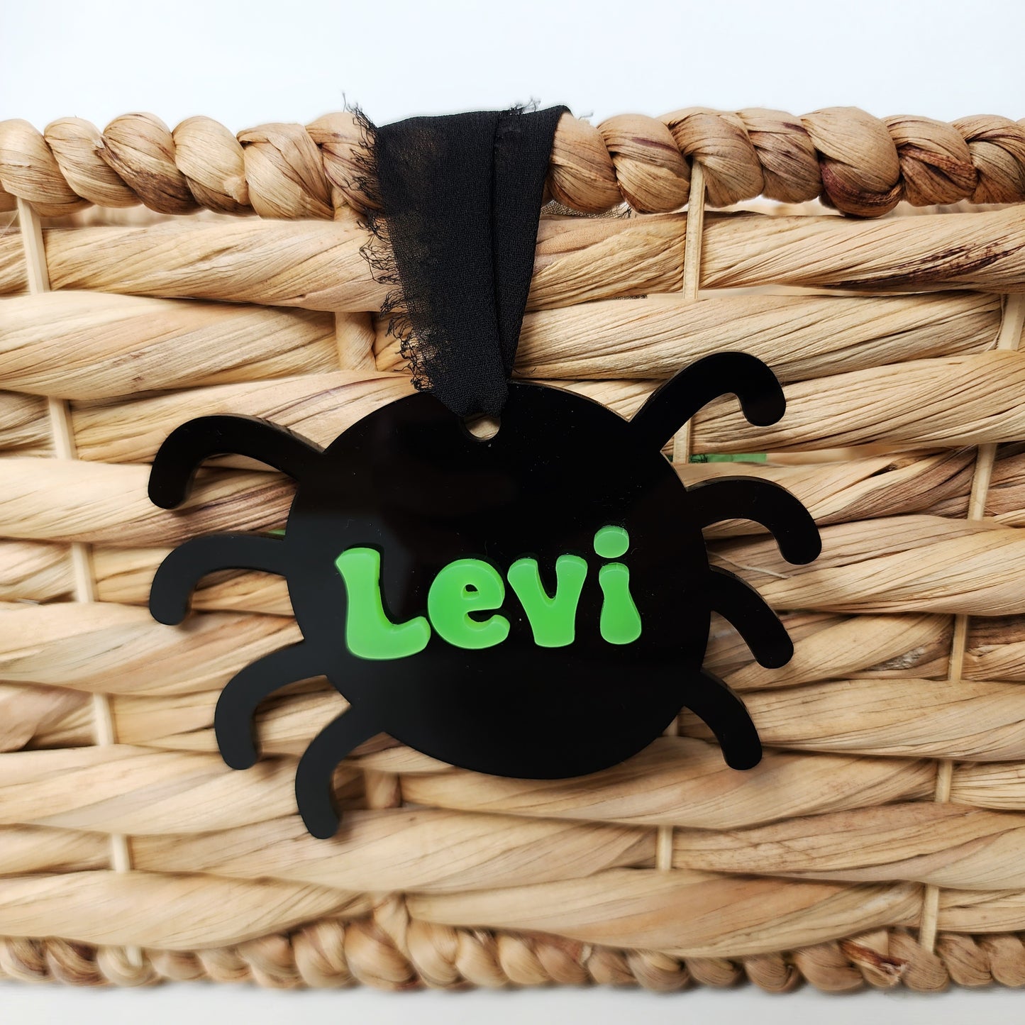 Acrylic Halloween Name Tags