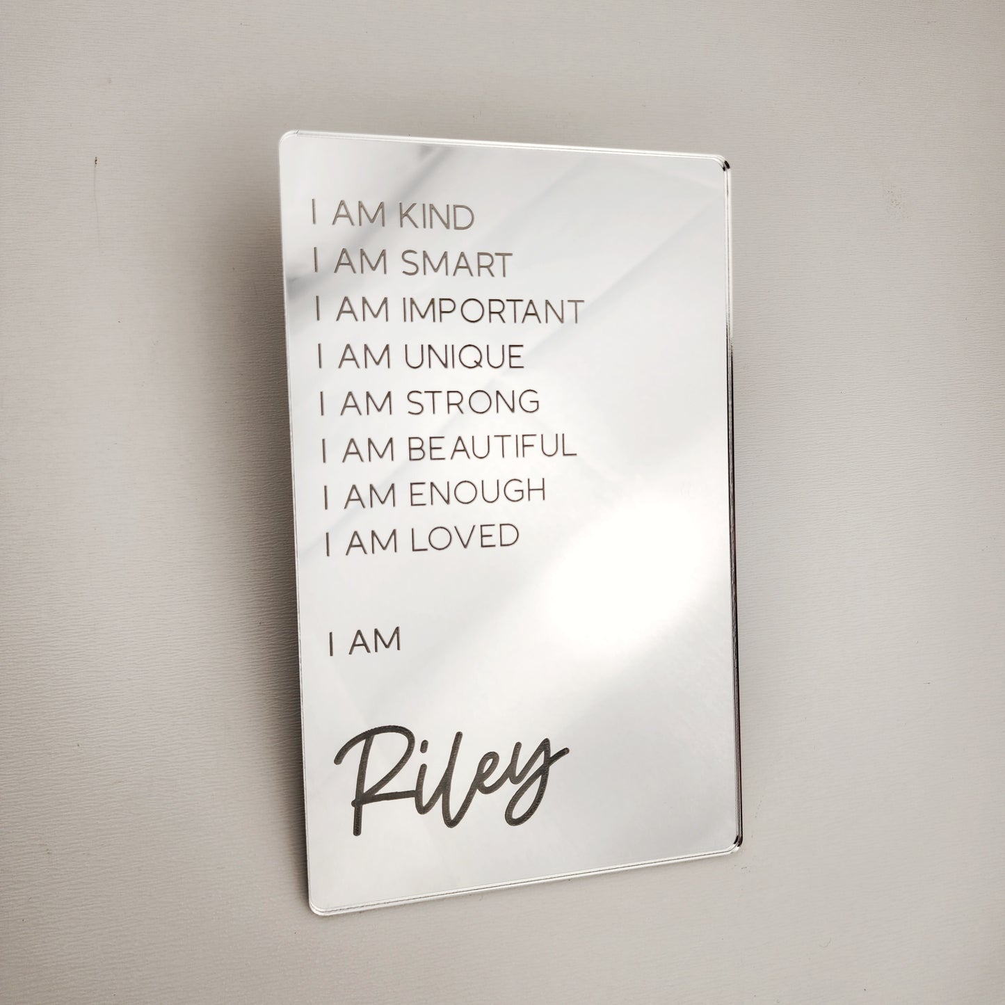 Personalized Affirmations Mirror