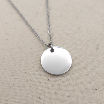 15mm Round Necklace