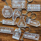 Personalized Teacher Keychain