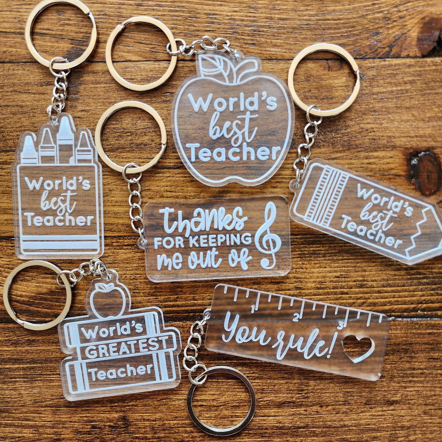 Teacher Keychain