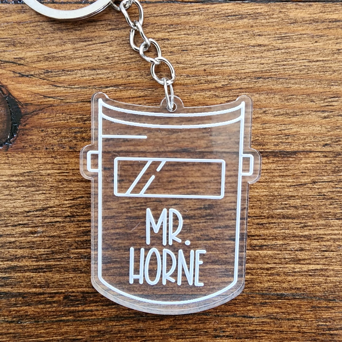 Personalized Teacher Keychain