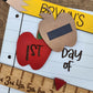 Sliding Ruler First/Last Day of School Sign