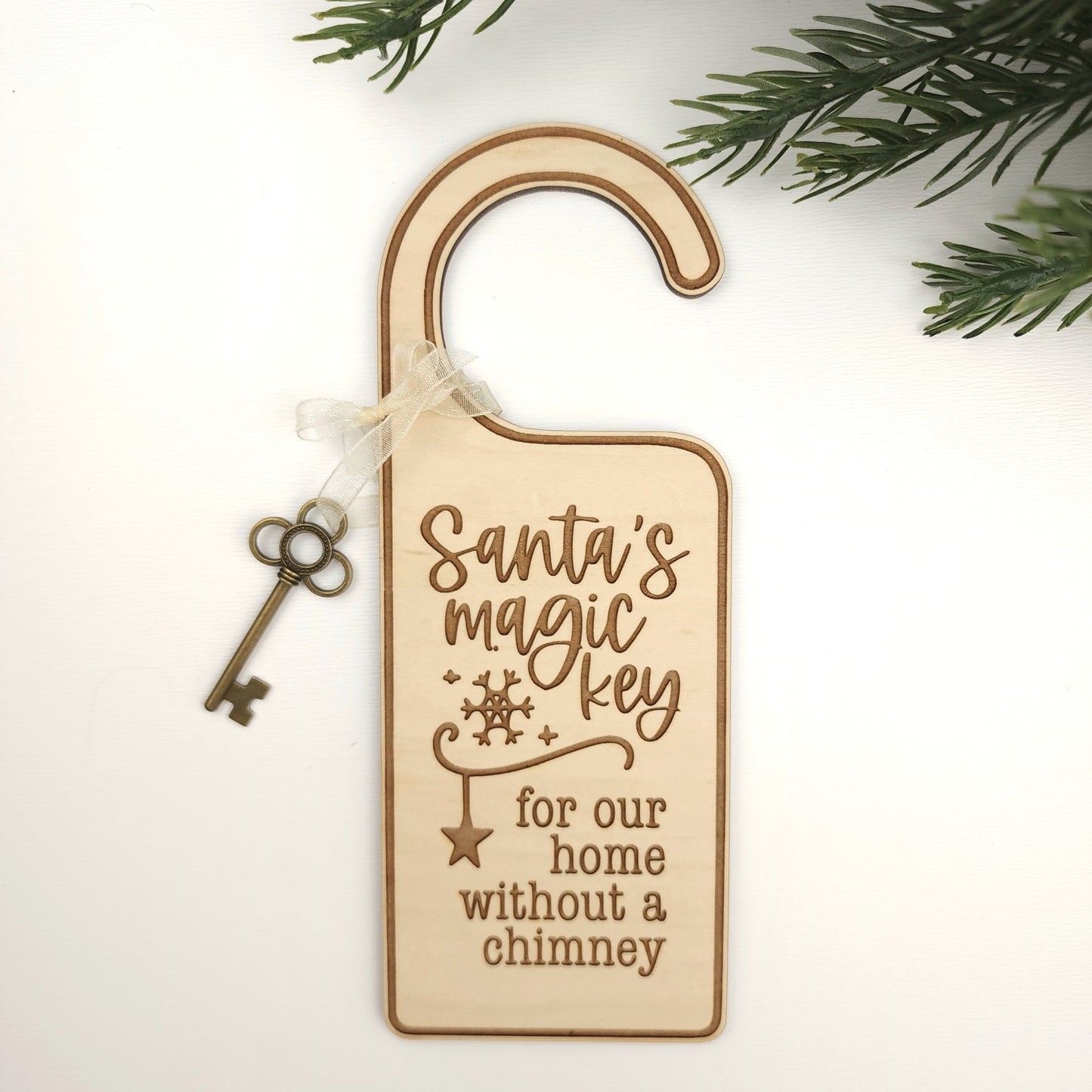 Santa's Magic Key Door Hanger