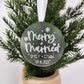 Merry + Married Ornament