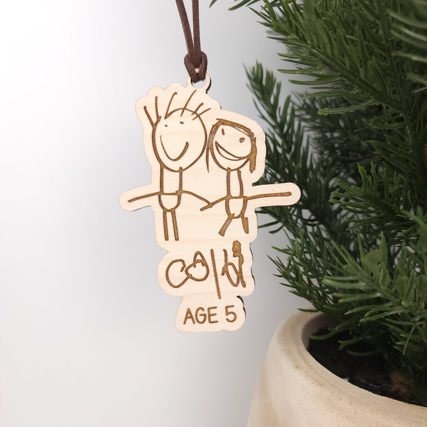 Kid's Drawing Ornament