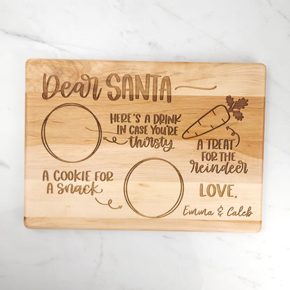 Santa Cookie Tray