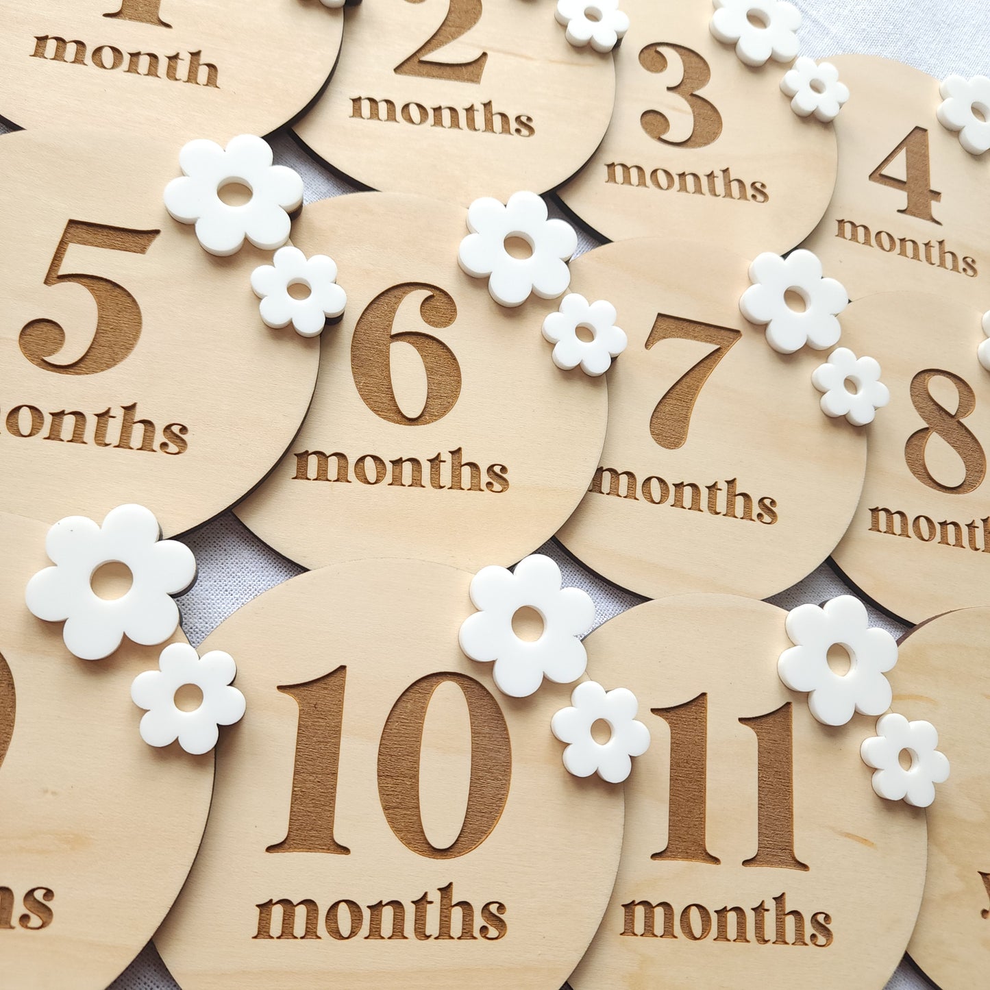 Floral Monthly Milestones