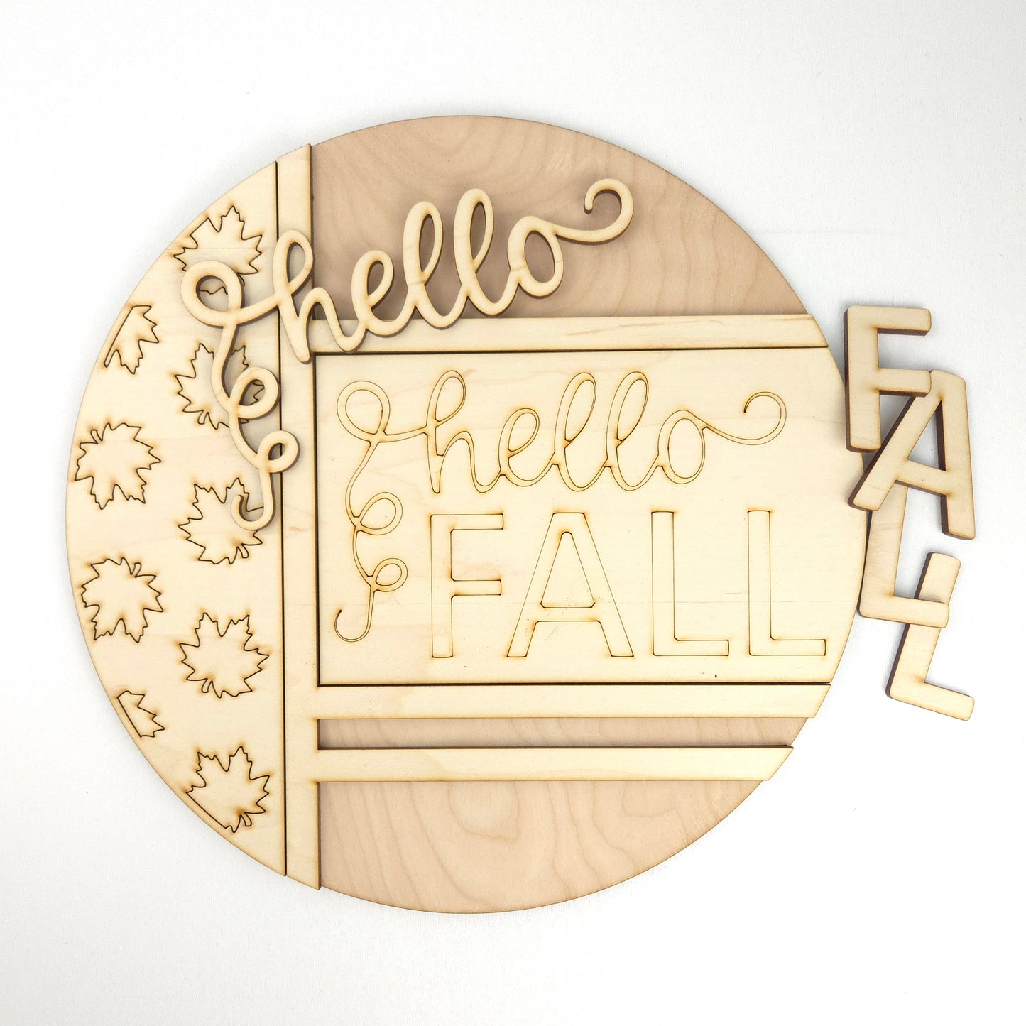 Hello Fall Vertical Pattern DIY Kit