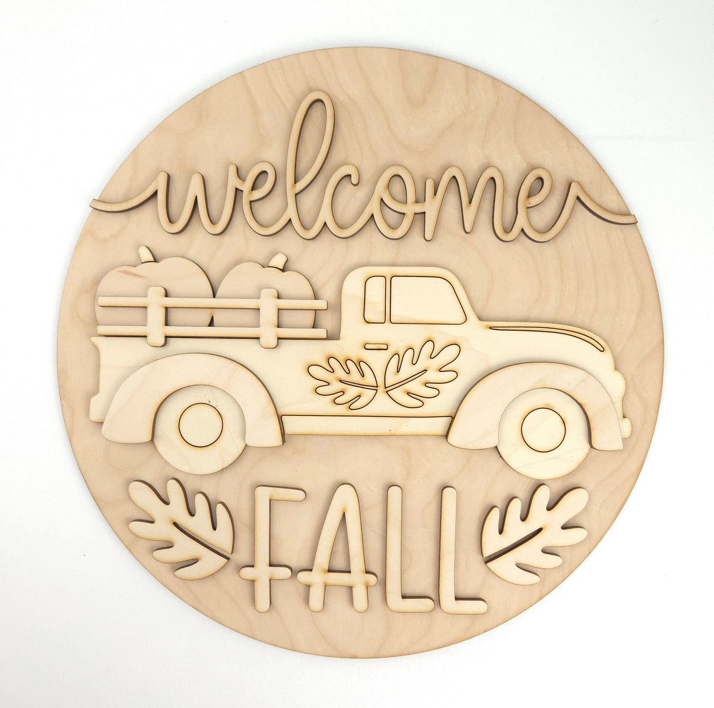 Welcome Fall Truck DIY Kit