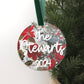 Foil and Foliage Family Ornament