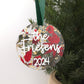 Foil and Foliage Family Ornament