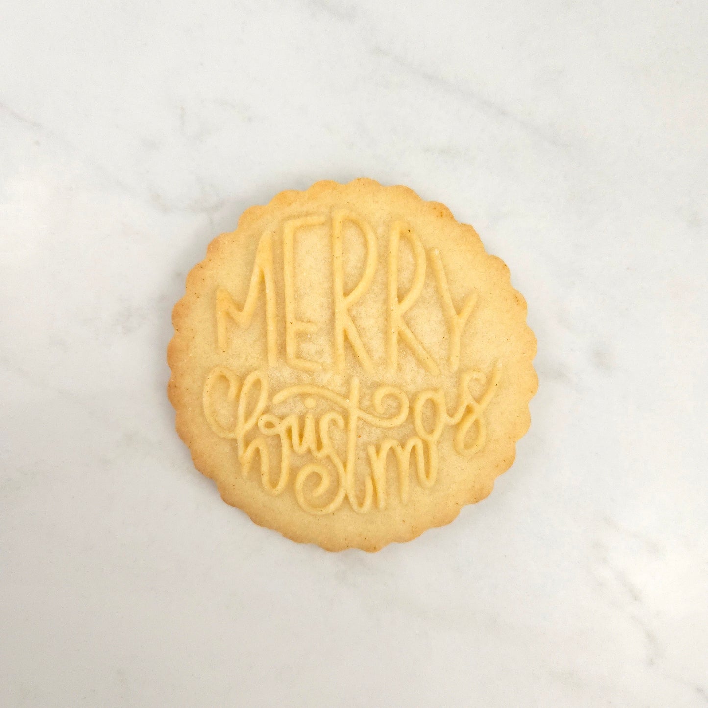 Merry Christmas Cookie Stamp