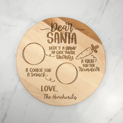 Santa Cookie Tray