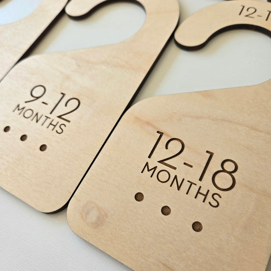 3 Dot Baby Closet Organizers