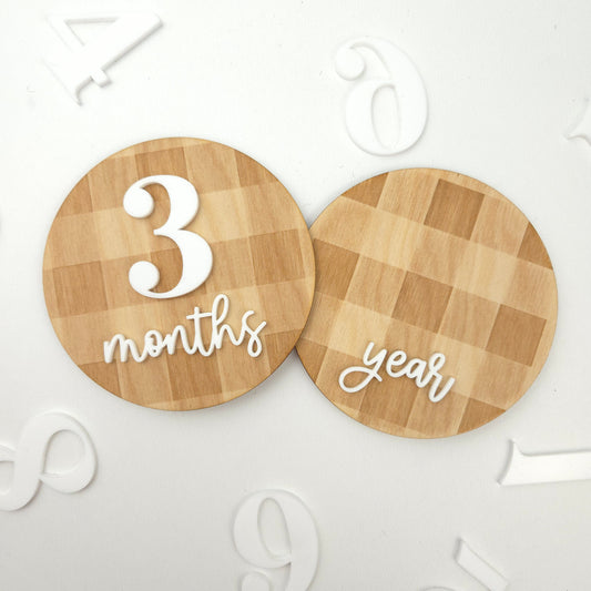 The "Remi" Interchangeable Monthly Milestones