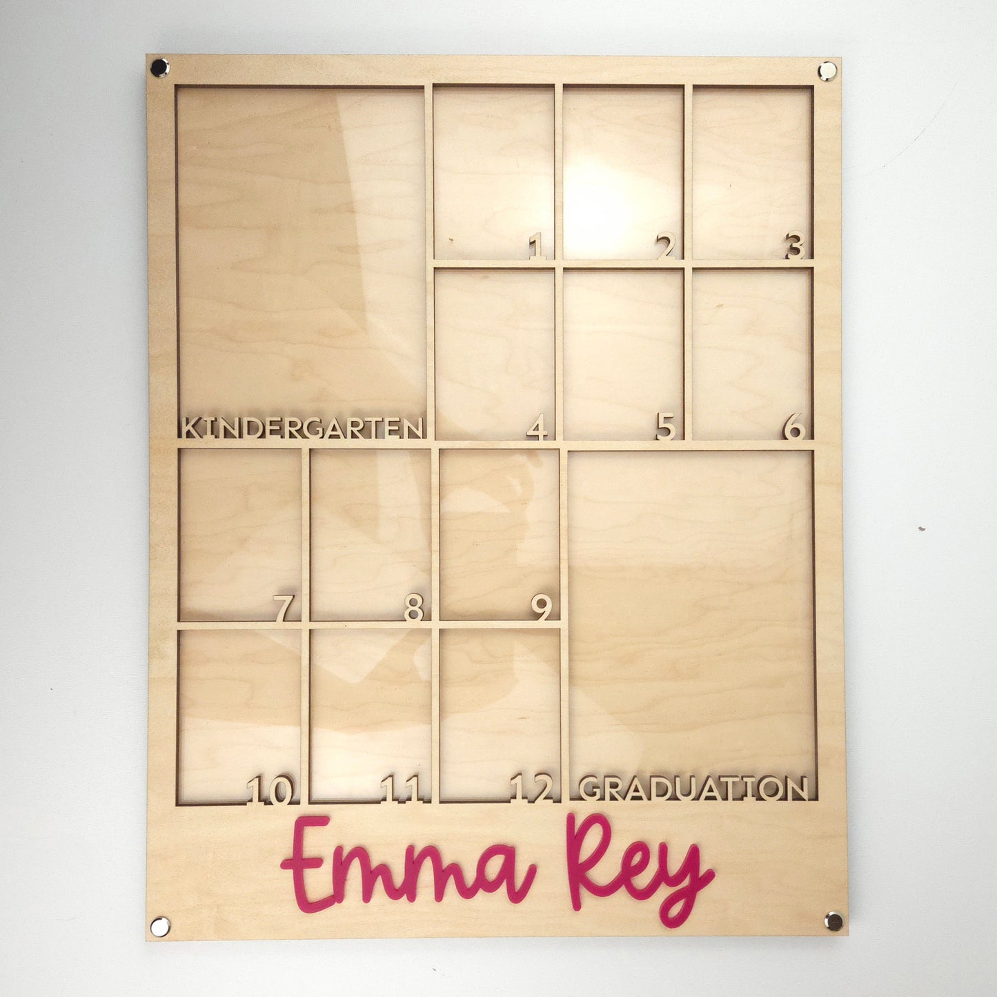 Vertical School Picture Frame