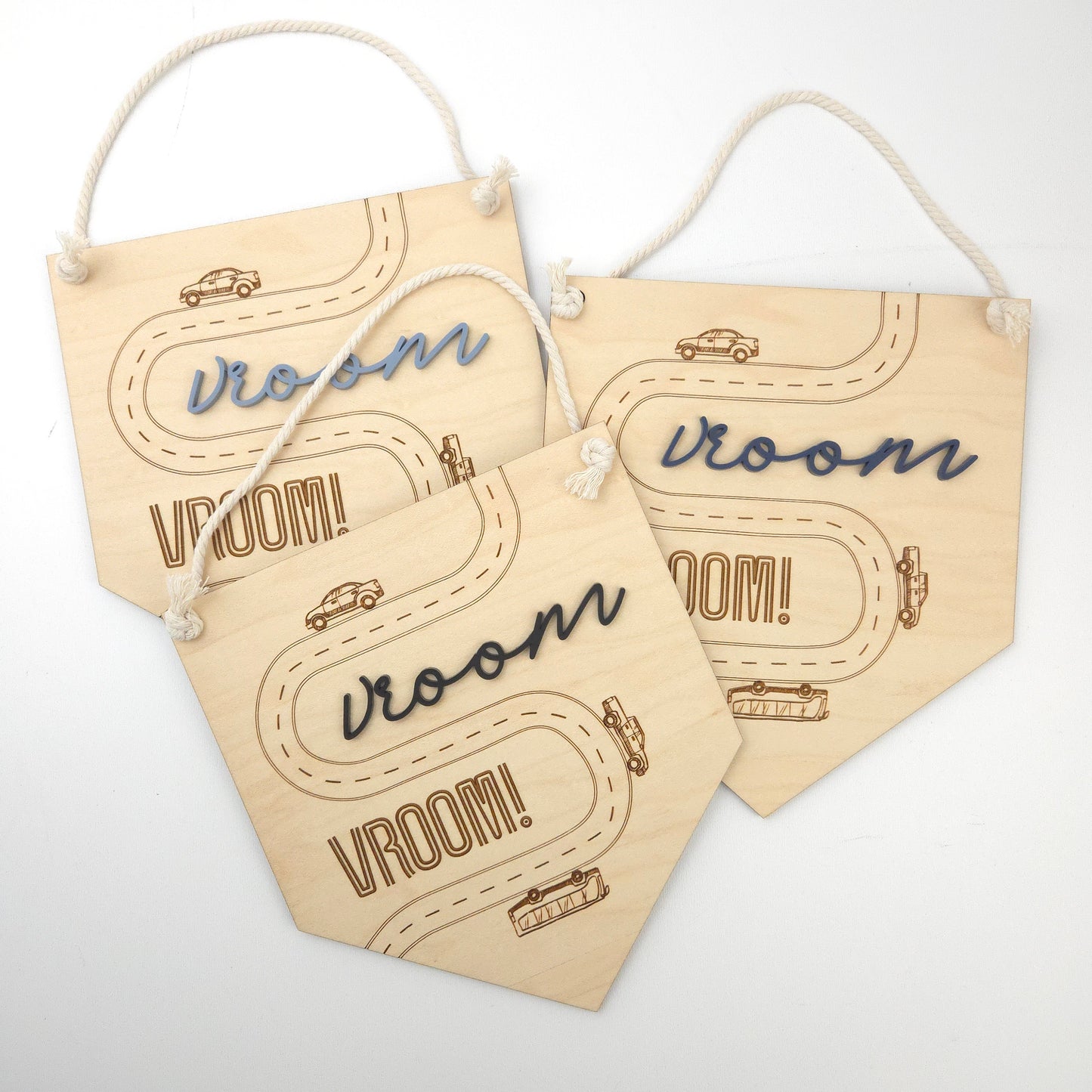 Vroom Bedroom Sign