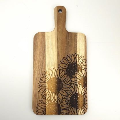 Multi Sunflower Acacia Board