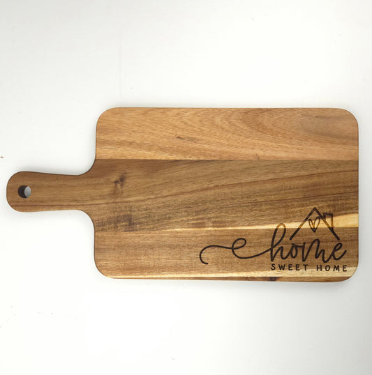 Home Sweet Home Acacia Board