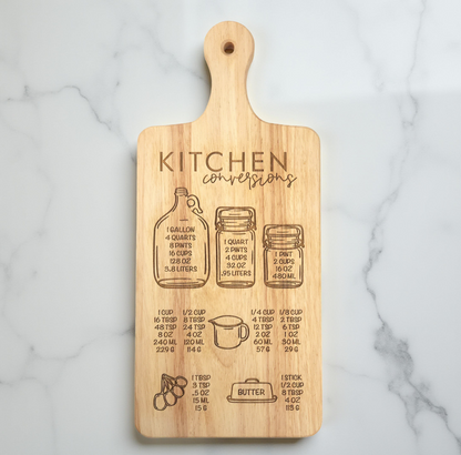 Kitchen Conversions Rubberwood Board
