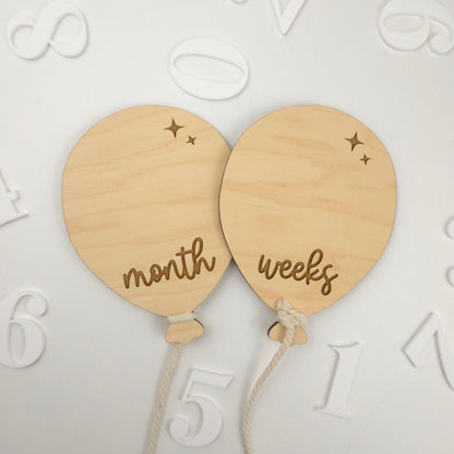 The "Aria" Interchangeable Monthly Milestones