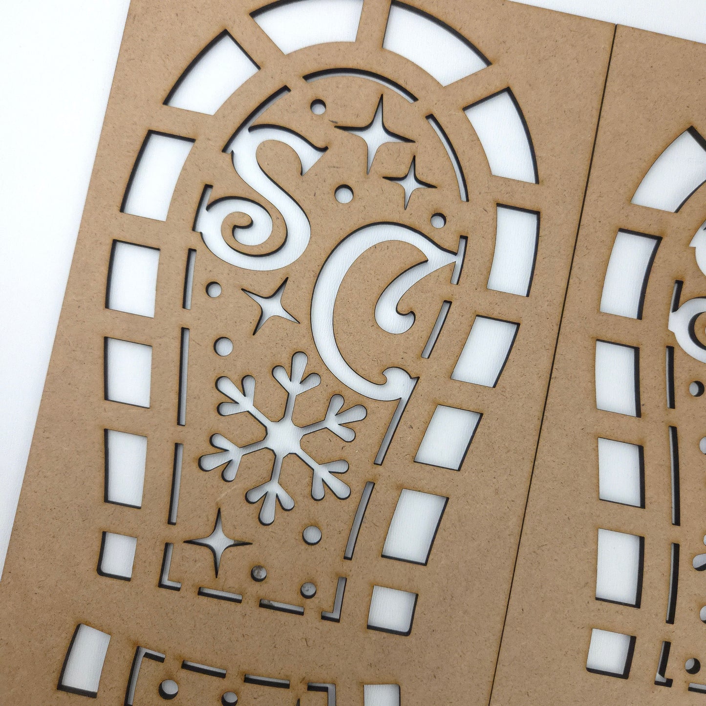Christmas Footprint Stencils