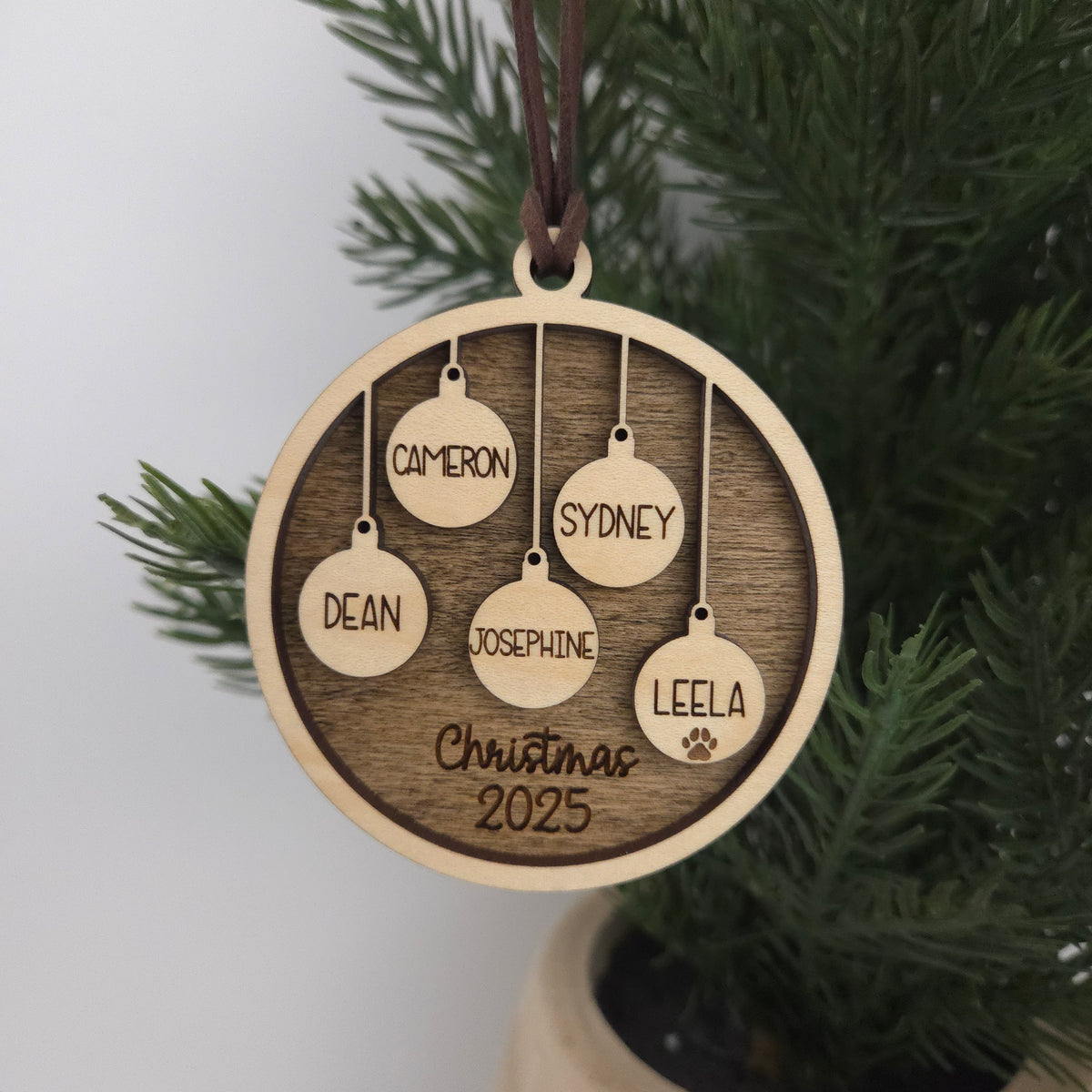 Family Ornament (1-10 members)