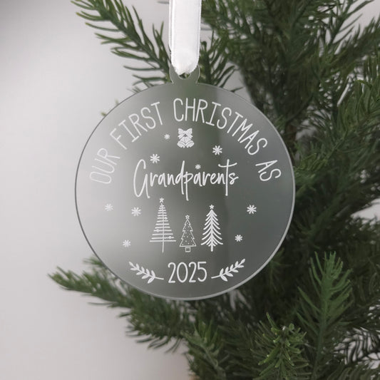 First Christmas as Grandparents Ornament