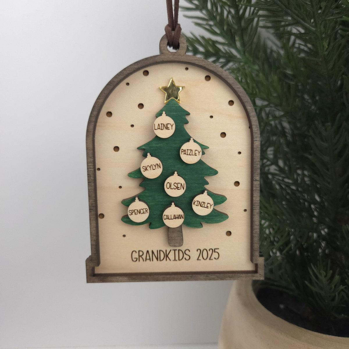Christmas Tree Family Ornament