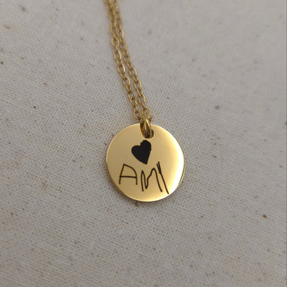 15mm Round Necklace