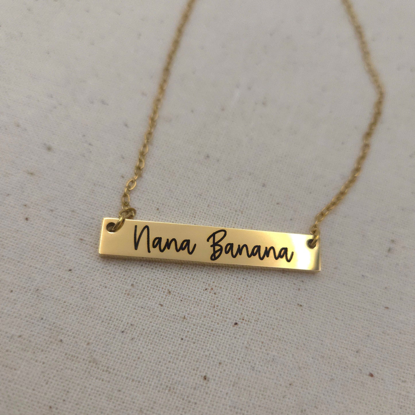 Horizontal Bar Necklace