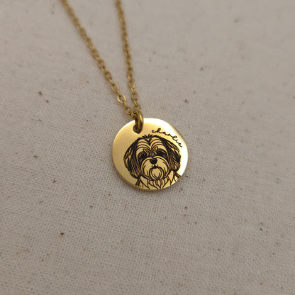 15mm Round Necklace