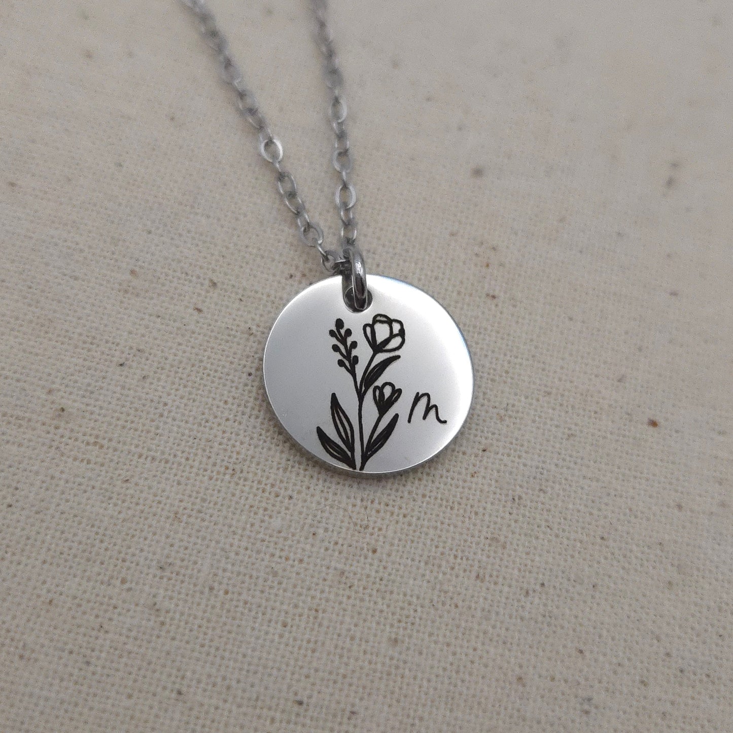15mm Round Necklace