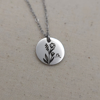 15mm Round Necklace