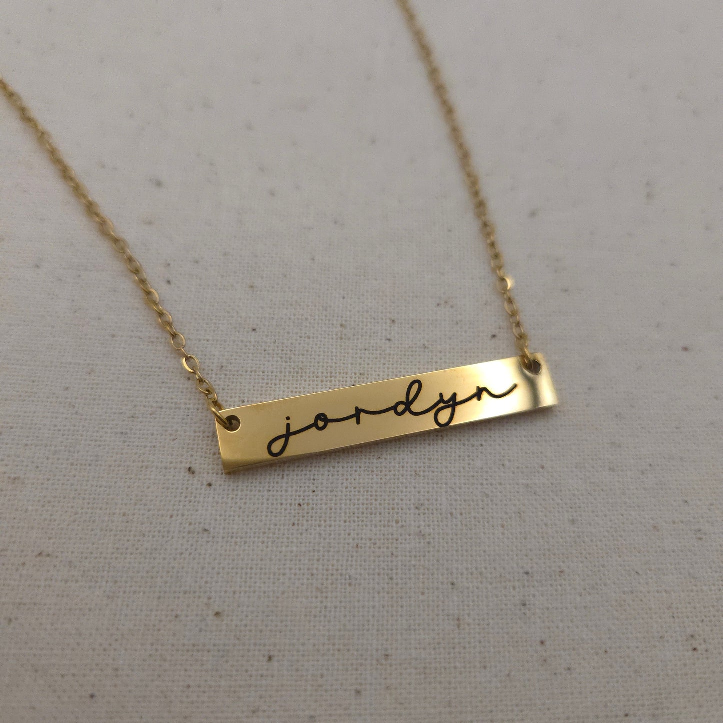 Horizontal Bar Necklace