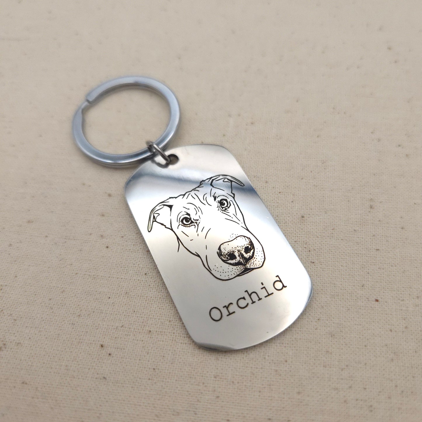 Personalized Metal Keychain