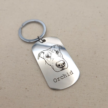 Personalized Metal Keychain