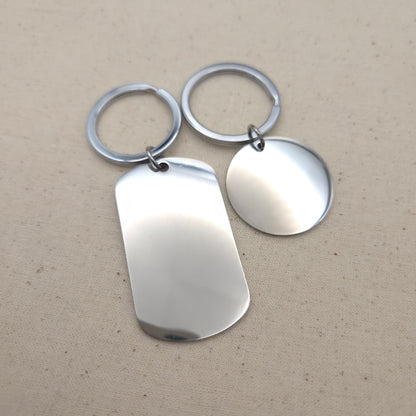 Personalized Metal Keychain