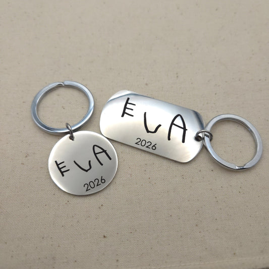 Personalized Metal Keychain