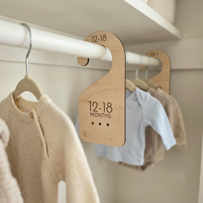 3 Dot Baby Closet Organizers