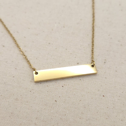 Horizontal Bar Necklace