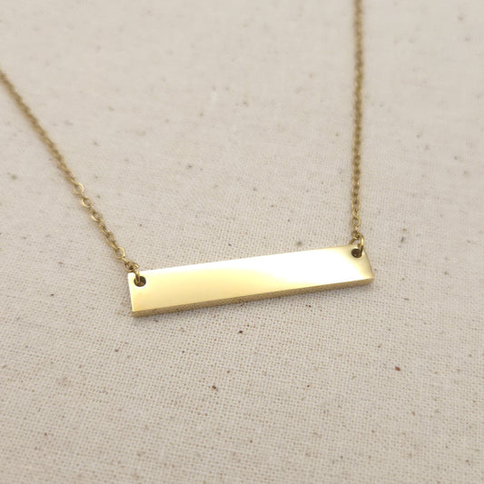 Horizontal Bar Necklace