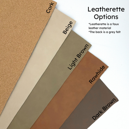 Leatherette Strap Keychain