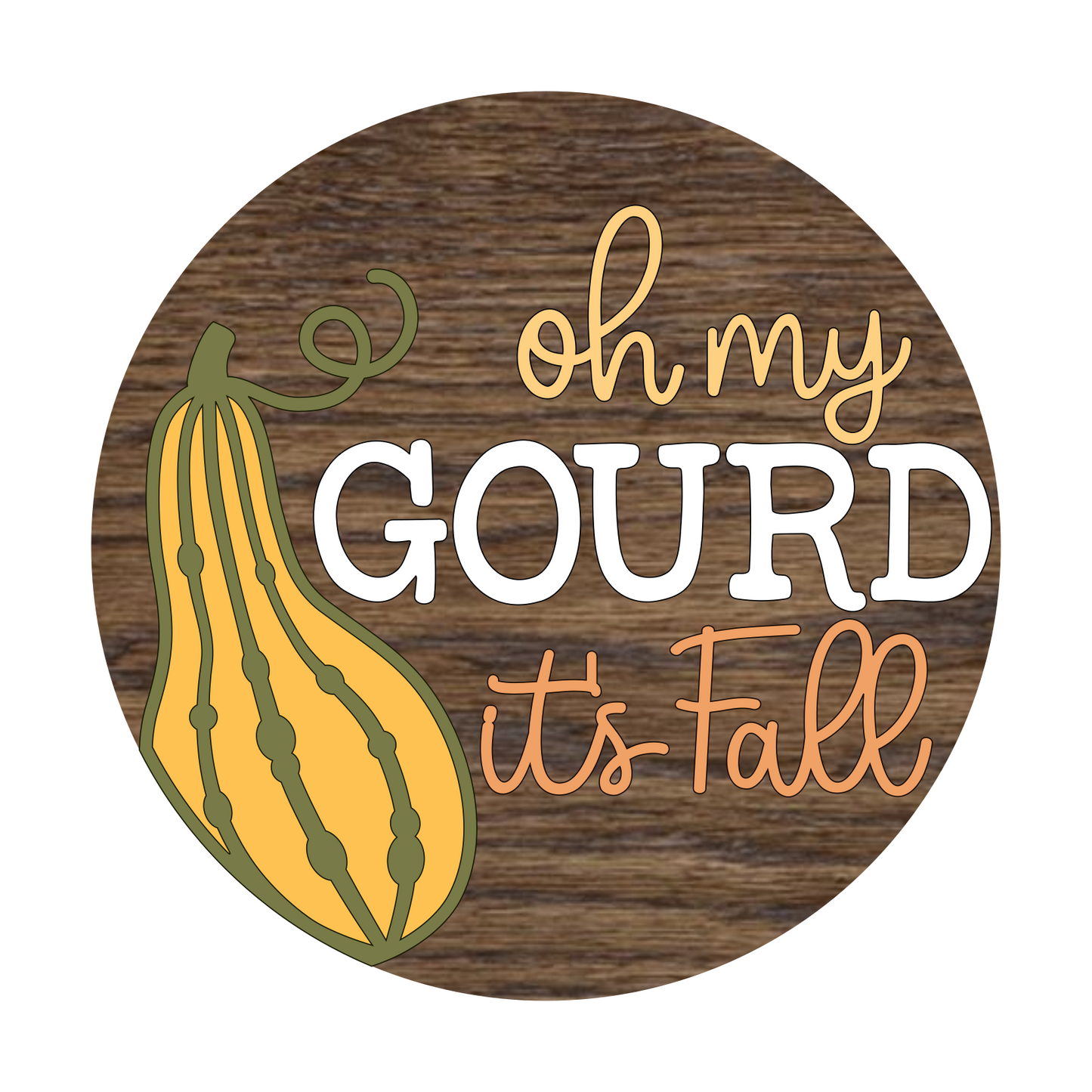 Oh My Gourd It's Fall DIY Kit