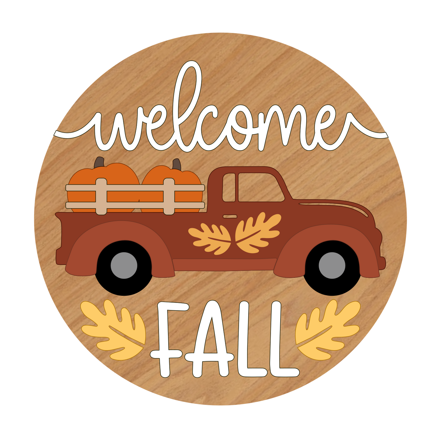 Welcome Fall Truck DIY Kit